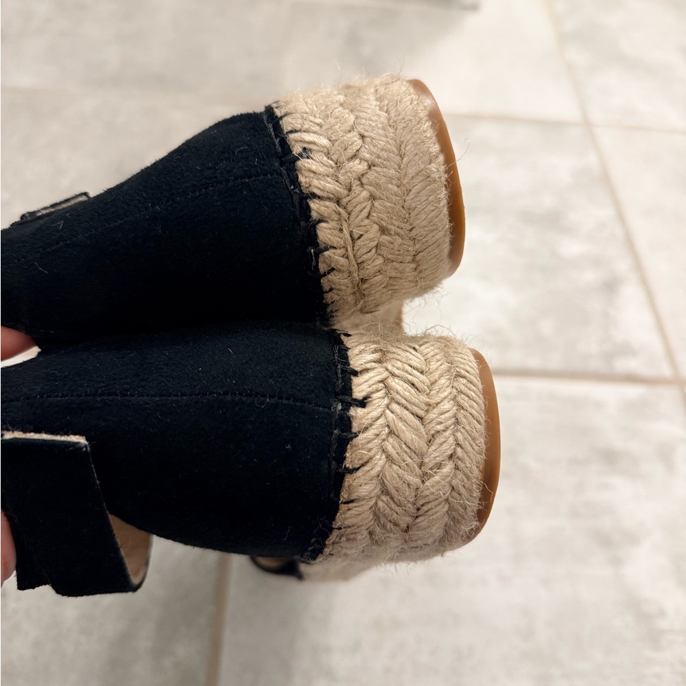 SOUL Naturalizer Black Espadrille Flats - Picture 5 of 7